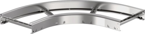 Угол для лестничного лотка горизонтальный IEK LESTA R300 90град. 300х100 фото Угол для лестничного лотка горизонтальный IEK LESTA R300 90град. 300х100 картинка